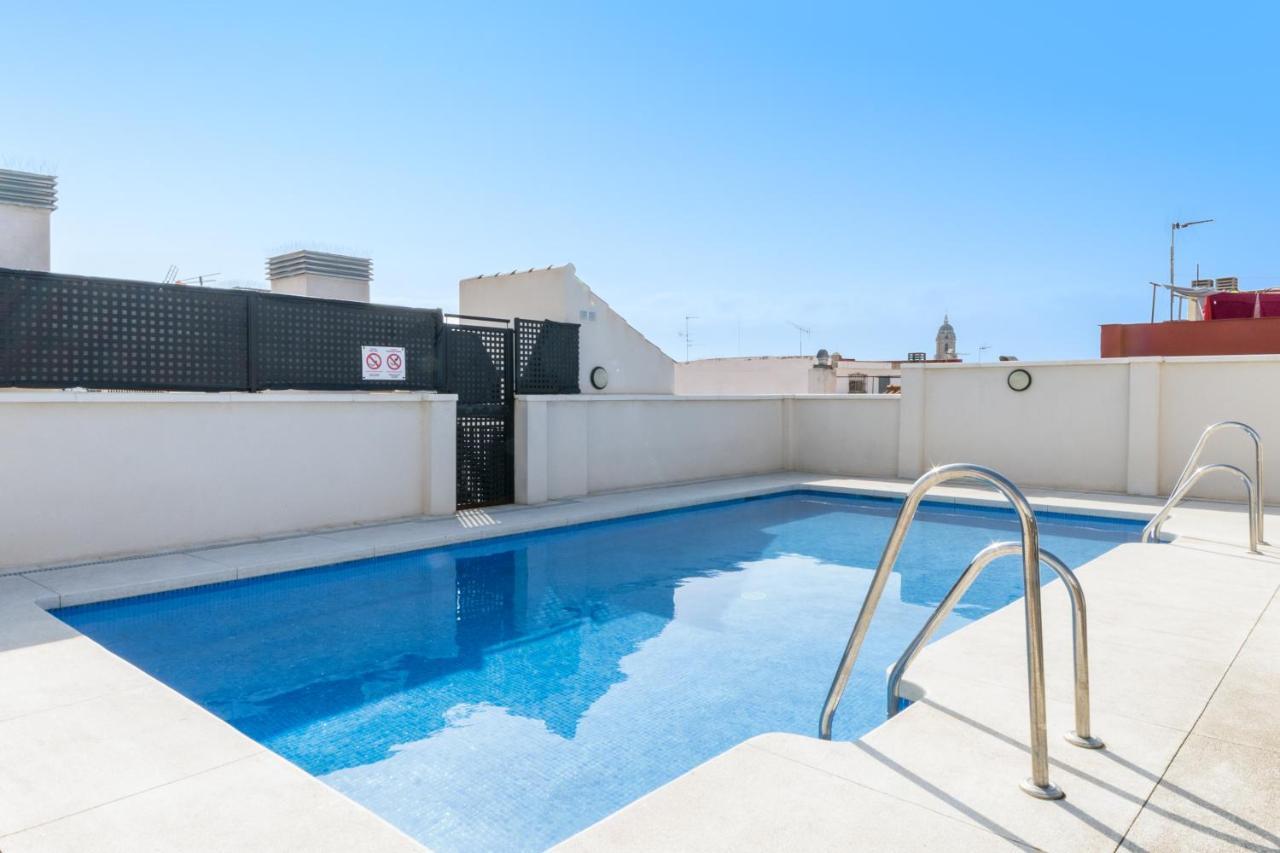 Malaga Suite Picasso With Swimming Pool And Parking In The Center! Exteriör bild